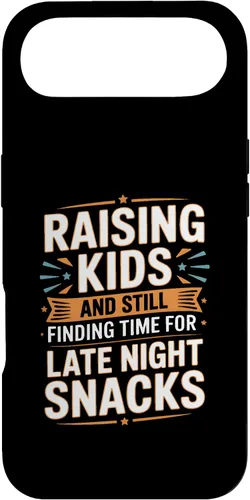 Vista 27 de Raising Kids and Still Finding Time for Late Night Snacks Case for iPhone 17