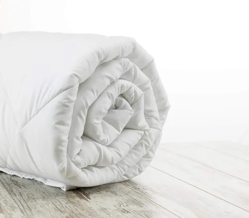 Vista 9 de Pack: 1 Colchón individual (44"x78", 34.92 oz/m2) Cubrecolchón de alpaca real peruana cubierto de algodón Pima peruano 600-Tc +1 Encasement Pima