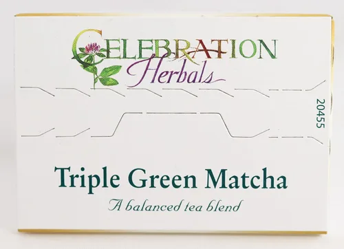 Vista 7 de CELEBRATION HERBALS Triple Green Matcha Tea Org 24 Bolsa, 0.02 libras