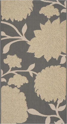Vista 9 de SAFAVIEH Courtyard Collection CY7321 - Alfombra decorativa para interiores y exteriores, impermeable, fácil de limpiar, 2 pies 3 pulgadas x 6 pies 7