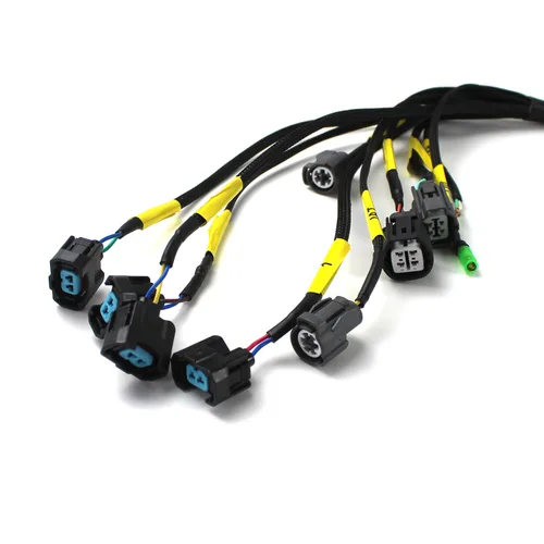Vista 8 de Kessocco Arnés de cableado del motor CNCH-OBD2-1 CNCHOBD21 Arnés de motor compatible con Civic Acura Integra B16 B18 D16 OBD2 Budget D & B-Series