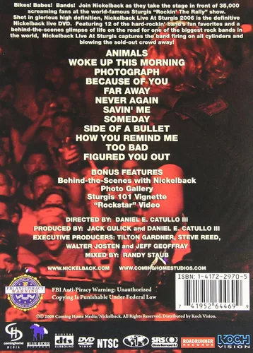 Vista 2 de Nickelback Live at Sturgis 2006