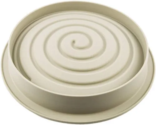 Vista 6 de Silikomart Eleganza (Elegance) Molde de silicona, molde flexible para pasteles con detalles en 3D, fácil de desmoldar, horno, microondas, congelador