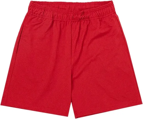 Vista 7 de EE Pantalones cortos casuales fitness musculosos hombres deportes cuartos pantalones malla transpirable longitud no más que la rodilla