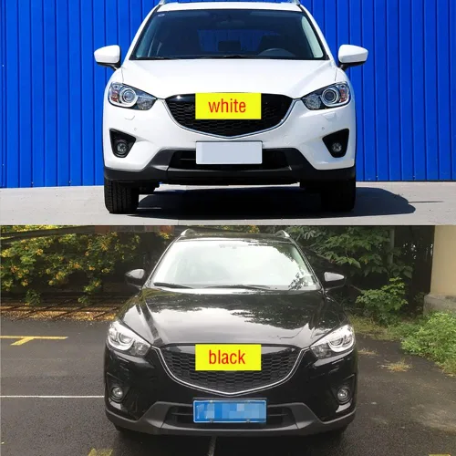 Vista 3 de Para Mazda CX5 CX-5 KE 2012-2016 Car Front Bumper Remolque Gancho Tapa Tapa Remolque Tapa Ojo de Ataque Negro