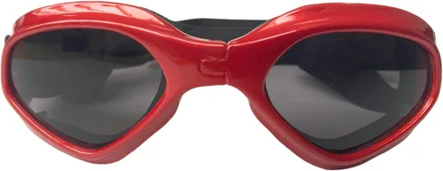 Vista 6 de LECONPET Gafas de sol para perros pequeños, impermeables, resistentes al viento, protección UV, para mascotas, para perros, cachorros, gatos (negro)