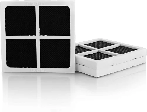 Vista 8 de K&J Paquete de 3 filtros de aire de repuesto para LG LT120F, se adapta a filtros de aire de refrigerador LT120F y ADQ73214404, filtro de aire