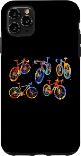 Vista 11 de iPhone 15 Road Bike Cyclist Graphic - Funda de diseño de bicicleta