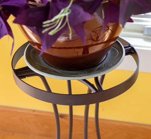Vista 7 de Soporte para plantas Tara de 24" de alto