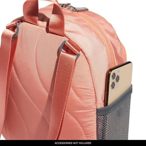 Vista 4 de adidas Mini mochila Linear 3, Wonder ClayPlata Metálico, Mini mochila Linear 3