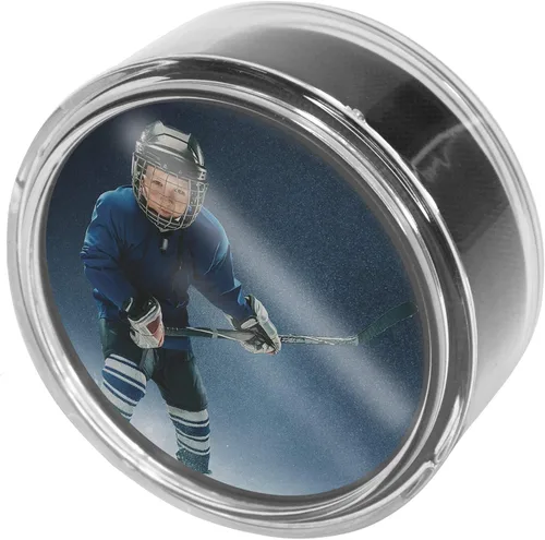Vista 4 de Disco de hockey con foto personalizada