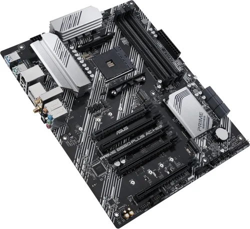 Vista 5 de ASUS Prime B550-PLUS AC-HES AMD AM4 (3ª generación Ryzen) ATX placa base
