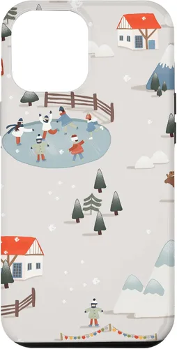 Vista 10 de Funda para iPhone 12 Mini Winter Time Scenes