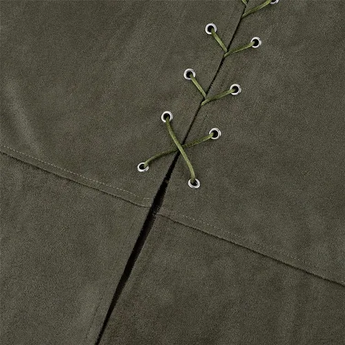 Vista 5 de frawirshau Chaleco medieval renacentista para hombre chaleco pirata gótico steampunk