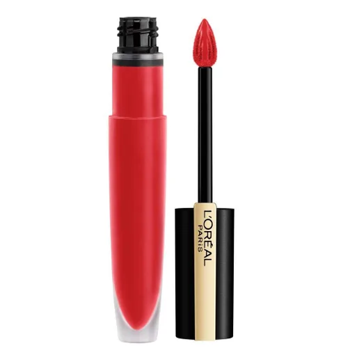 Vista 16 de L'Oréal Paris Makeup Rouge Signature - Tinta de labios mate, Adored Adorado