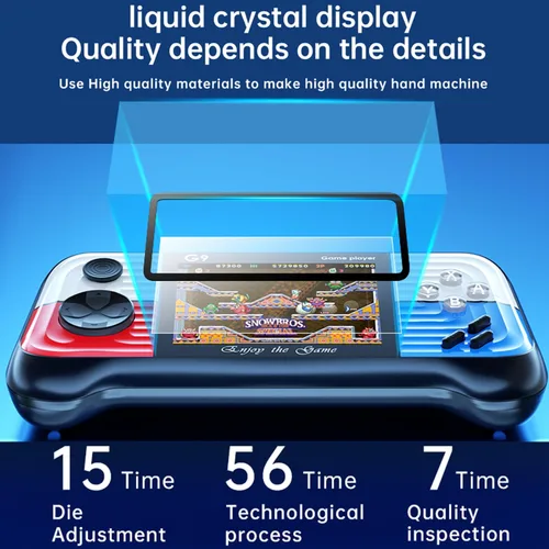 Vista 3 de Mini videojuegos retro portátiles de mano, consola de juegos de mano con juegos clásicos de FC, pantalla a color de 3.0", regalo de cumpleaños