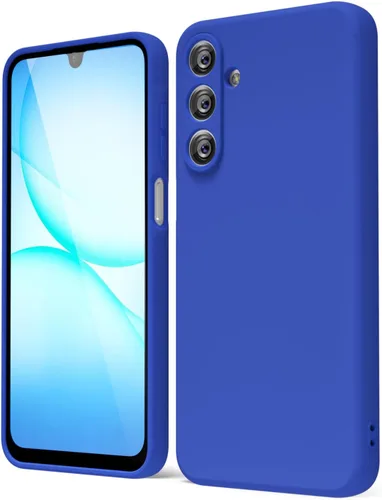 Vista 85 de oakxco Funda para teléfono Samsung Galaxy A12 con agarre de silicona líquida, linda delgada fina suave cubierta de gel de goma TPU lisa para mujeres