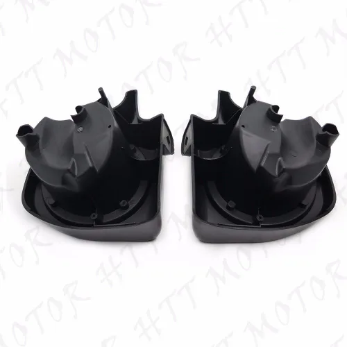 Vista 4 de SMT - Carcasa inferior ventilada sin pintar de 6.5 pulgadas, compatible con Harley Touring 1993-2013 [B01N4JDRWW]