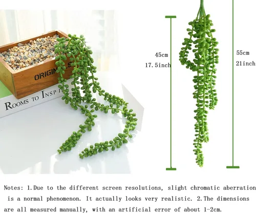 Vista 3 de SRK Plantas artificiales suculentas falsas sin maceta, musgo falso para decoración floral, plantas prefabricadas, plantas de PVC vívidas, juego