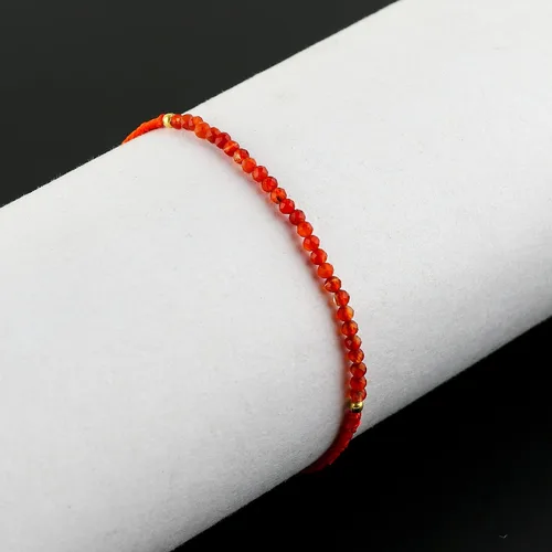 Vista 44 de Thecraftman - Pulsera trenzada de cuentas naturales, cristales energéticos, regalo para ella, pulsera de protección de hilo trenzado de mano