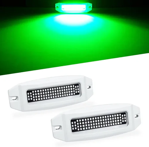 Vista 8 de UCINNOVATE 2X Luces LED Marinas para Barco de 6.9", 3000LM 84LED Luces de Popa Impermeables, Luz Subacuática para Yates, Barcos, Velero, Pontón