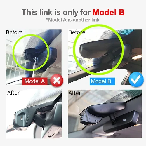 Vista 6 de Fitcamx Cámara de salpicadero delantera y trasera 2K para Lexus NX 350 300 Sport 250 F Premium, aspecto OEM, video HD dual de 1440P+1080P, grabación