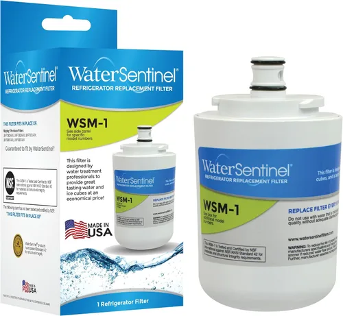 Vista 3 de WaterSentinel Filtro de agua para refrigerador WSM-1, paquete de 3, Maytag Puriclean: UKF7003AXX UKF7002AXX UKF7001AXX UKF6001AXX UKF5001AXX