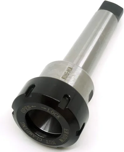 Vista 2 de MT4 ER40 Morse husillo cónico cola plana mango pinza herramienta MTA4 ER40UM para fresadora Torno CNC