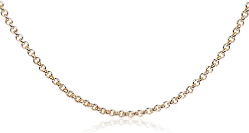 Vista 12 de JOE FOREMAN Cadena de latón de 39.4 in con oro de 14 quilates para collar y joyería, 39 pulgadas