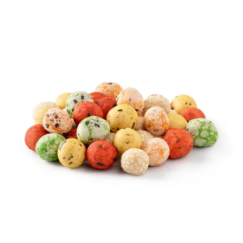 Vista 3 de NUTS U.S. - Galletas de maní recubiertas japonesas, sabor a chile, sin grasas trans y sin OMG, aperitivos naturales, empaquetadas en una bolsa