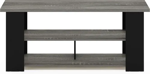 Vista 78 de Furinno 11191BK THE Centro de Entretenimiento Soporte para TV, Negro