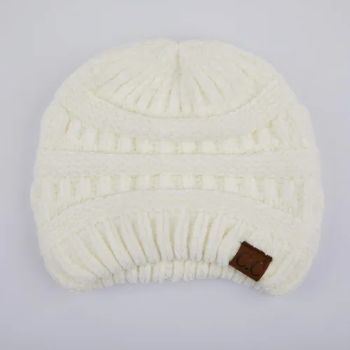 Vista 625 de C.C Trendy Warm Chunky Soft Stretch Cable Knit Beanie