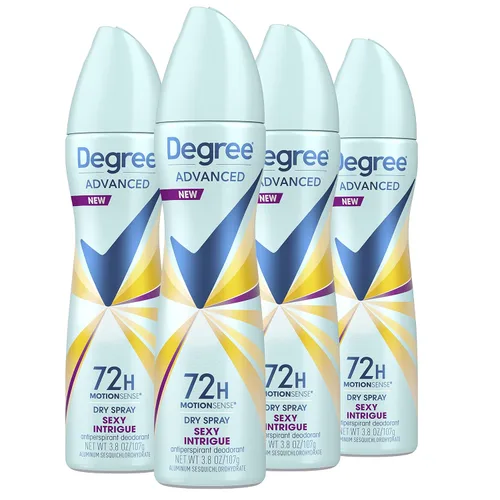 Vista 13 de Degree Desodorante antitranspirante en aerosol seco 72 horas de protección contra el sudor y el olor, desodorante lavanda y lirio acuático