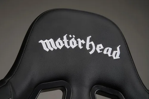 Vista 6 de SUBSONIC - Silla Motorhead para juegos para adultos, silla de oficina para jugadores Silla de oficina ergonómica, espuma de alta densidad