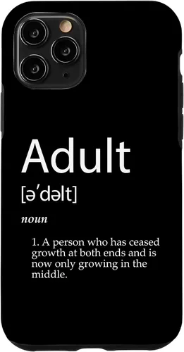 Vista 28 de Funny Adult Definition Joke for Parents Dad Mom Adults Case for iPhone XR