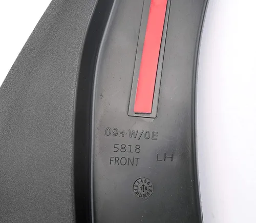 Vista 7 de Tecoom Protectores contra salpicaduras compatibles con Dodge Ram 1500/2010-2018 Dodge Ram 2500 3500 (con guardabarros OEM) 2009-2018