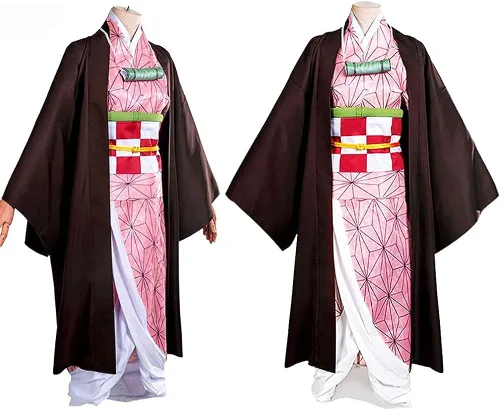 Vista 2 de Disfraz de Kochou para cosplay, kimono, uniforme de juego de rol, conjunto completo