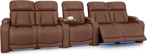Vista 27 de Seatcraft Caliente Asiento de cine en casa Tabaco Sillón Individual