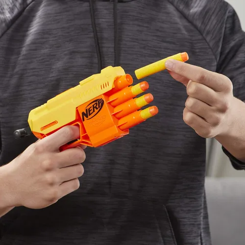 Vista 5 de Nerf Alpha Strike Fang QS-4 - Juego de 8 dardos de 13 piezas, a partir de 8 años