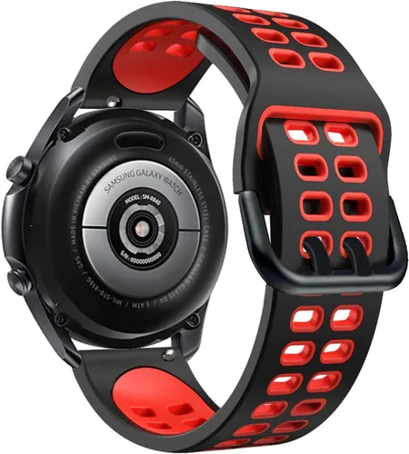 Vista 5 de Correa de silicona para reloj TicWatch Pro 3 Ultra/LTE/2021 GPS S2 E2 GTX reemplazo 20 0.866 in pulsera