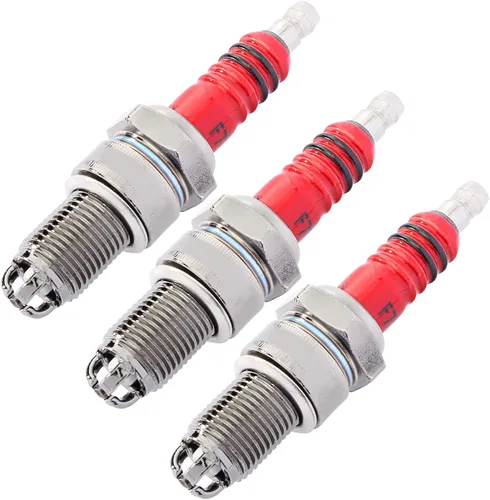 Vista 11 de Bujía de 3 electrodos F7TC para generador GX120 GX160 GX200 GX240 GX270 GX340 GX390 cortacésped tractor rotulador motosierra bomba de agua Go Kart