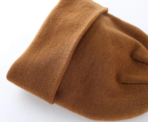 Vista 95 de Home Prefer - Gorro de invierno para hombre con visera, cálida y doble punto.
