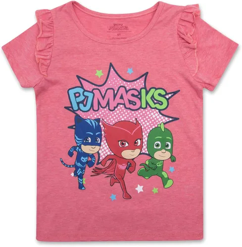 Vista 4 de PJ Masks - Conjunto de sudadera con capucha camiseta y pantalones de chándal para niñas