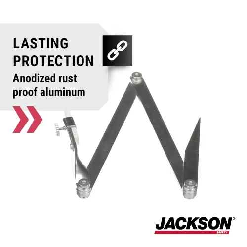 Vista 4 de Jackson Safety Marcador de radio de contorno - aluminio, radio de hasta 24 pulgadas - tamaño estándar