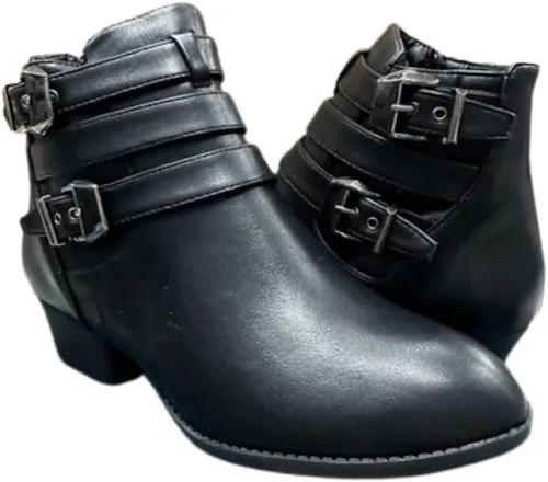 Vista 11 de Botines Payton con cremallera lateral y tacón alto para mujer