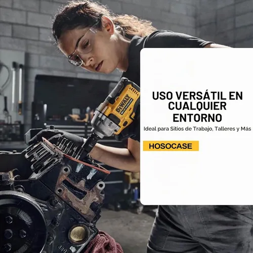 Vista 6 de HOSOCASE Estuche rígido para llave de impacto inalámbrica Dewalt 20V Max