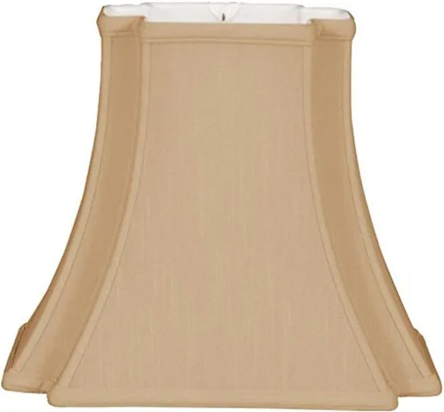 Vista 11 de Royal Designs - Pantalla rectangular de diseño de esquina invertida, color beige, (6 x 4) x (10 x 7) x 8.5 pulgadas