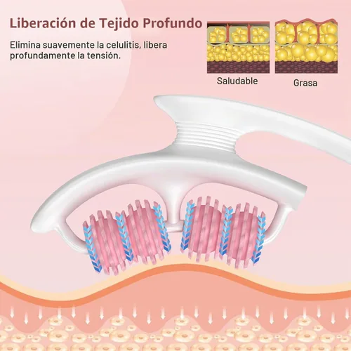 Vista 5 de MAIBO - Removedor de celulitis para piernas, rodillo de celulitis, herramienta de masaje de drenaje linfático, rodillo muscular de piernas