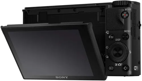 Vista 4 de Sony RX100 IV 20.1 MP Cámara digital compacta premium con sensor de 1 pulgada, películas 4K y 40x Super Slow Motion HD DSCRX100M4/B Negro