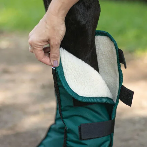 Vista 7 de Dura-Tech Botas prémium para envío de caballos de 14 pulgadas Un par Botas de envío Protección definitiva para patas de caballo Diseño